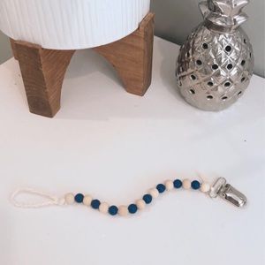 nothing but navy paci clip